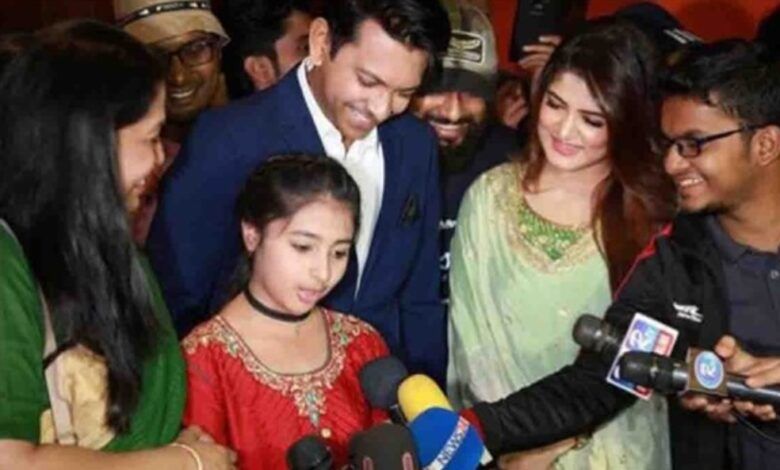 দর্শকদের কাঁদিয়ে যা বলল তাহসানের মেয়ে রাইসা
